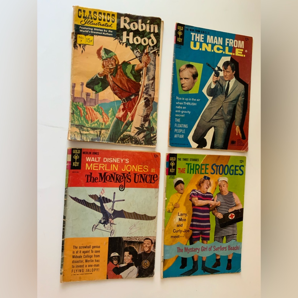 Vintage 60s Comic Book Bundle - Multicolor